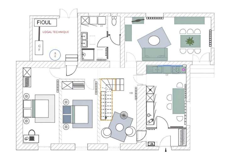 Rénovation bâtisse ancienne Solognen Lanthenay 